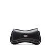 Black Leather Shoulder Bag