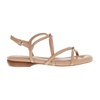 Beige Sandals Nude Bassolistini Style