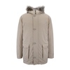 Fur Hooded Down Jacket