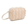 Logo Crossbody Bag with Zip Closure