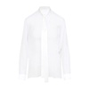 White Silk Shirt Elegant Collection