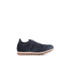 Blue Suede Sneakers with Cork and Latex Sole