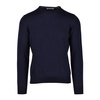 Linen Cotton Blend Knit Sweater