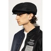Linen flat cap