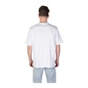White Cotton Short-Sleeve T-Shirt