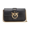 Black Leather Crossbody Bag