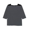 Black Rhinestone Embellished Square Neck Top