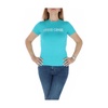 Blue Printed T-Shirt for Women