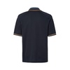 Dark blue FF jacquard polo shirt