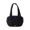 Black Leather Bowling Bag