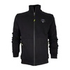 Sporty Cotton Zip-Up Sweater FE1944 Black