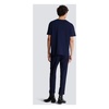 Round Neck Ribbed Trim T-shirt