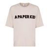 Oversize Cotton T-Shirt with Front Print