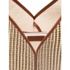 Beige Bags with Self-Tie Fastening