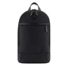 Black Nylon Backpack with Eagle Plaque