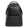 Stylish Zip Closure Plain Pattern Backpack