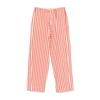 Red Elasticated Drawstring Waistband Trousers