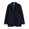 Denim Suit with Single-Breasted Jacket