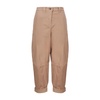 Carrot-Fit Cropped Trousers