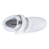 Leather Sneakers with Velcro and Laces