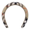Check Nylon Headband