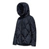 Diamond Quilted Short Down Jacket