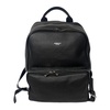 Black Backpack with Multiple Compartments