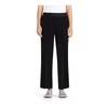 Wide Fit Culotte Pants with Elastic Waist