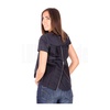 Jersey Collar Short Sleeve Top