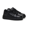 Black Leather Sneakers