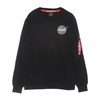 Black Space Shuttle Crew Neck Sweatshirt