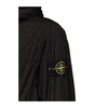 Black Nylon Jacket with Cap