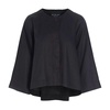 Elegant Black Linen Jacket