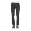 Black Distressed Slim Fit Jeans