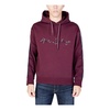 Bordeaux Print Hooded Sweatshirt