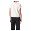 White Puff Logo Shrunken T-Shirt