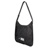 platt shoulder bag -  - leather - black