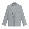 Jacket with stripe pattern