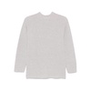 Light Grey Ribbed Wool Sweater