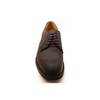 Brown Leather Blucher Shoe with Vibram Rubber Sole