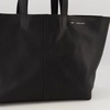 Black Leather Tote Bag