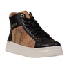 Black Lace-Up Rubber Shoes