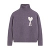 Cozy De Coeur Logo Sweater Lilas