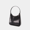 Black Leather Shoulder Bag