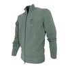 Green Cotton Full Zip Sweater MA1393