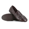 Dark Brown Loafer Shoe Crafted in Soft Leather