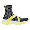 High Top Women's Sneakers with Logo Detail