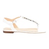 White Lace Flat Shoes