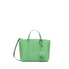 Yellow Leather Shopping Bag Made in Vietnam