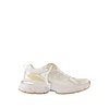 White Synthetic Leather Sneakers - Lightstar